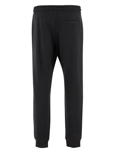 Hugo Boss Logo-detail Elasticated Track Pants In Black