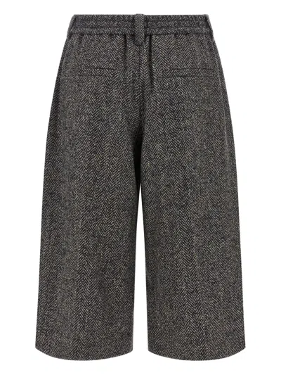 Brunello Cucinelli Herringbone Shorts