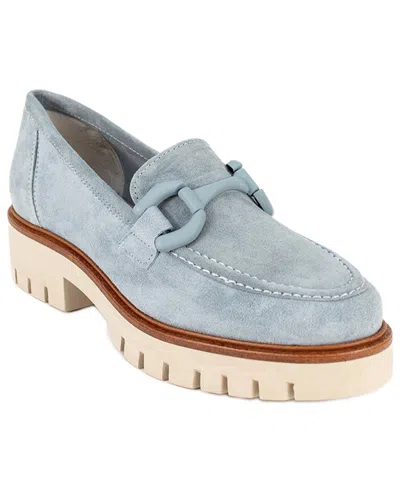 Menina Step Brava Celeste Leather Loafer