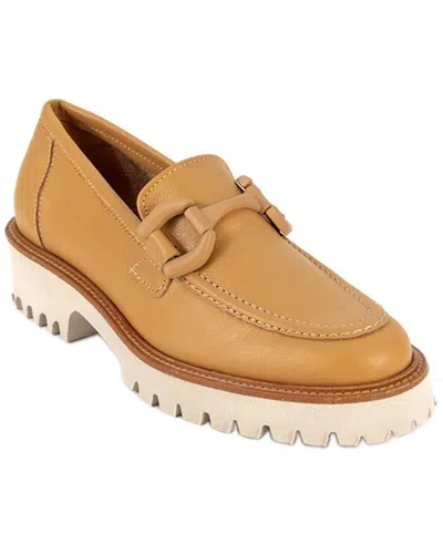Menina Step Brava Canela Leather Loafer