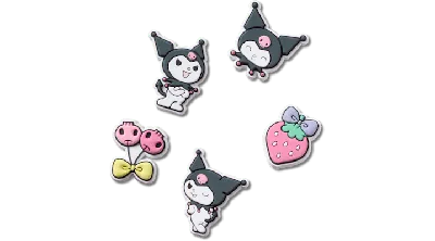 Jibbitz Sanrio Kuromi 5 Pack