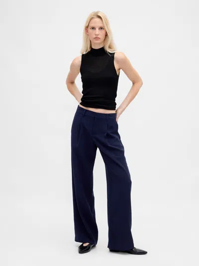 Gap 365 Low Rise Pleated Wide-leg Trousers