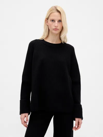 Gap Cashsoft Shaker-stitch Boyfriend Sweater