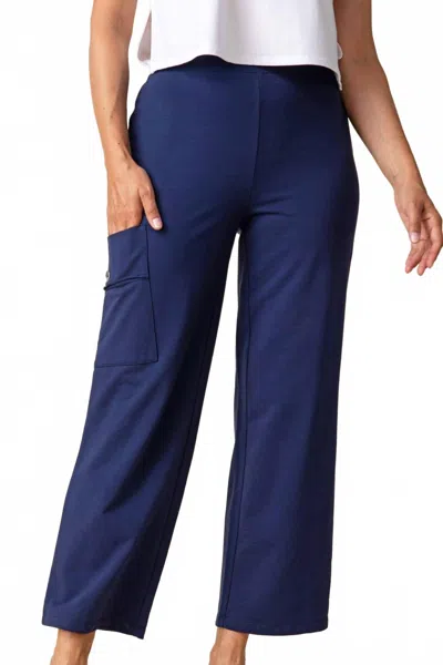 Habitat French Terry Easy Pocket Pant In Navy In Blue