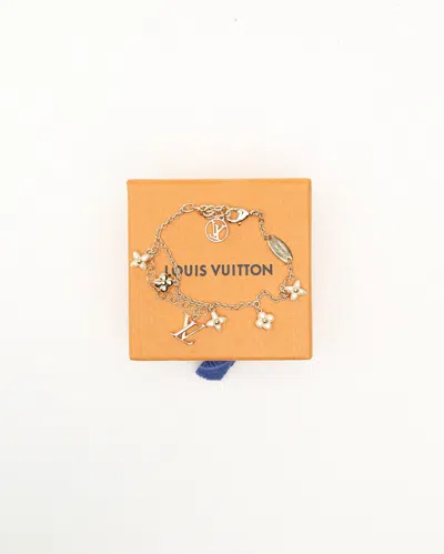 Pre-owned Louis Vuitton Icon Lv Floragram Bracelet