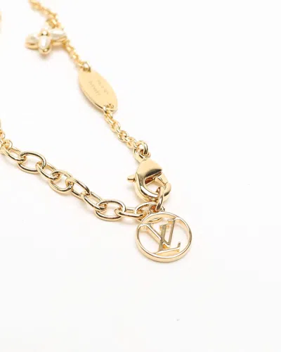 Pre-owned Louis Vuitton Icon Lv Floragram Bracelet