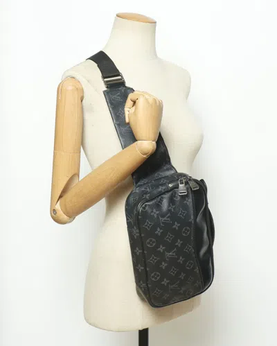 Pre-owned Louis Vuitton Monogram Eclipse Explorer Bag