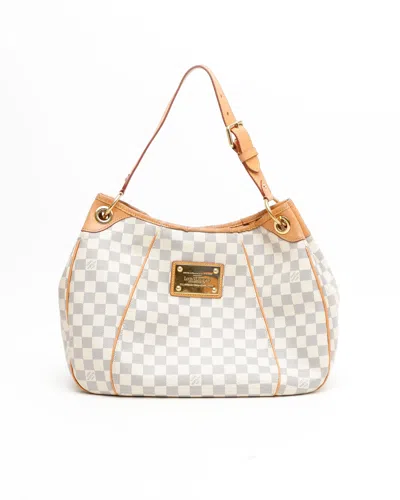 Pre-owned Louis Vuitton Damier Azur Galliera Pm Bag