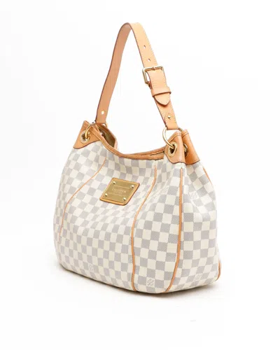 Pre-owned Louis Vuitton Damier Azur Galliera Pm Bag