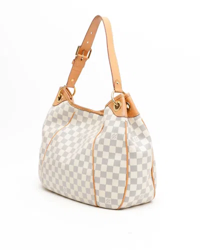 Pre-owned Louis Vuitton Damier Azur Galliera Pm Bag