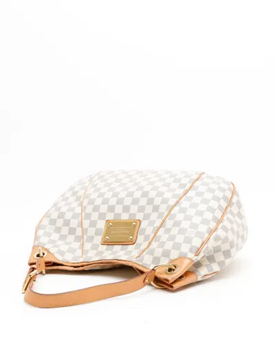 Pre-owned Louis Vuitton Damier Azur Galliera Pm Bag