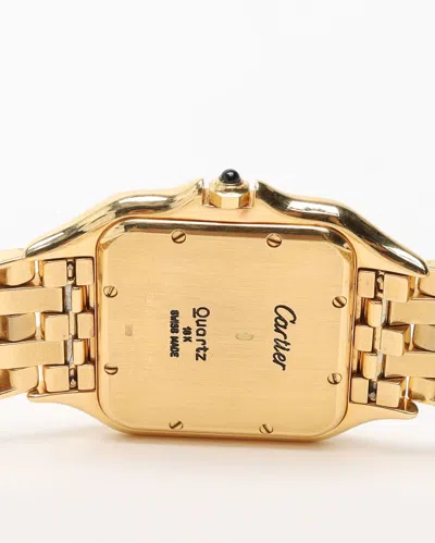 Cartier Panthère 27mm Ref 8839 18k Gold Watch In Gold