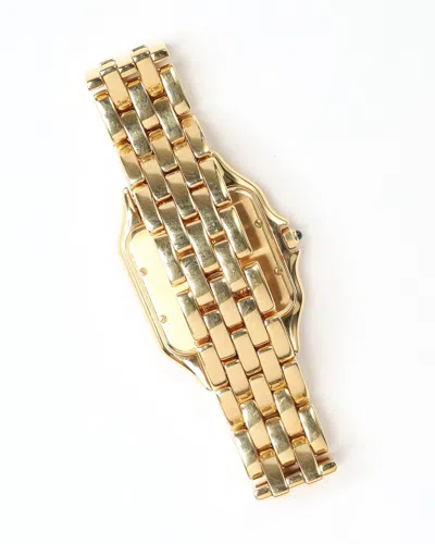 Cartier Panthère 27mm Ref 8839 18k Gold Watch In Gold