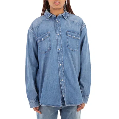 Polo Ralph Lauren Classic Collar Long Sleeve Denim Shirt