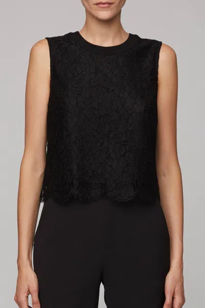 A.l.c Gia Top In Black In Black