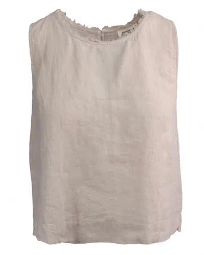 Hartford Women's Howel Linen Tank Top In Stone In Neutral
