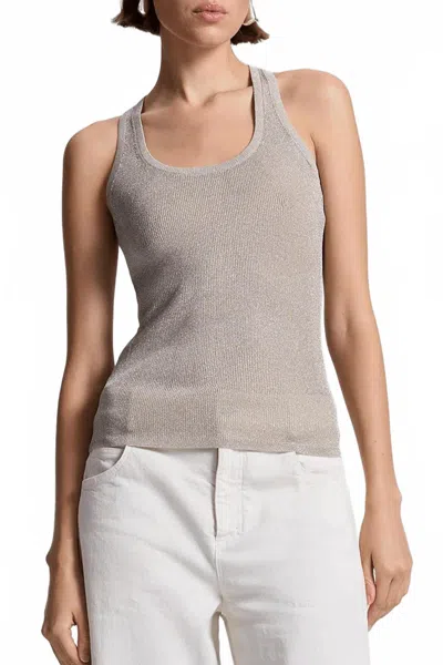 A.l.c Iris Tank Top In Light Gold