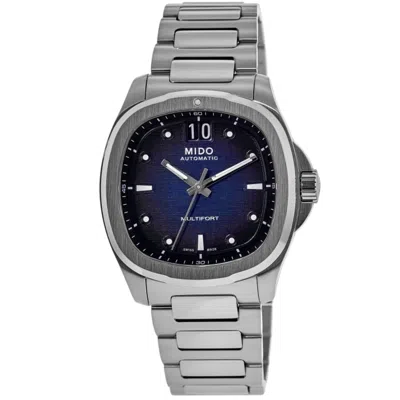 Mido Multifort Tv Big Date Blue Dial Steel Men's Watch M049.526.11.041.00