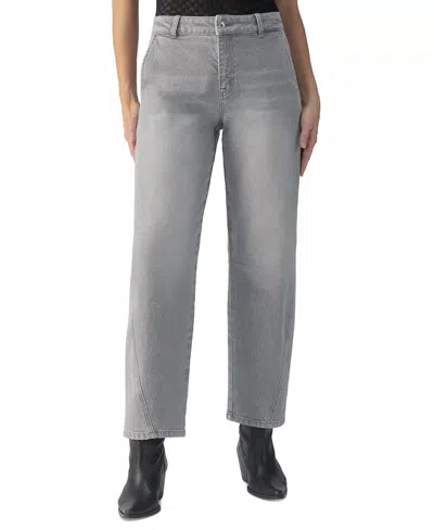 Sanctuary Barrel Marine Jeans In Gray Mist In Gray
