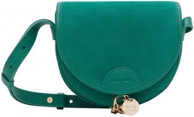See By Chloé Women's Mara Small Saddle Bag In Ceylan Green