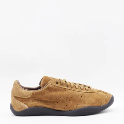 Adidas Originals By Wales Bonner Brown Leather Lo Pro Suede Sneakers