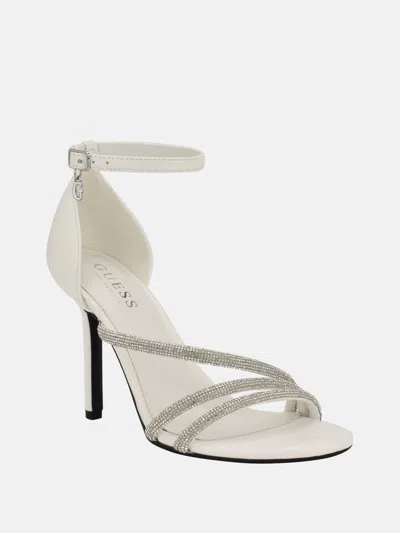 Guess Factory Blazes Rhinestone Strappy Heels