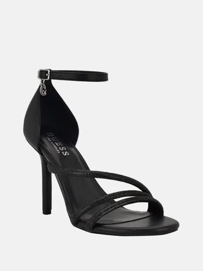 Guess Factory Blazes Rhinestone Strappy Heels