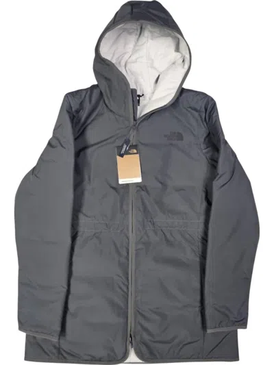 The North Face Women's Standard Insulated Parka Jacket In Vanadis Grey In Gray