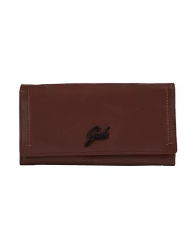 Gabs Woman Wallet Brown Size - Calfskin
