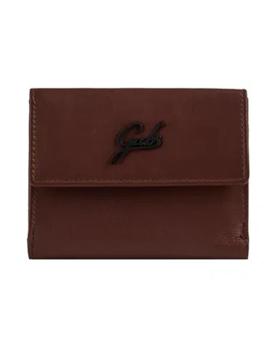 Gabs Woman Wallet Chocolate Brown Size - Calfskin
