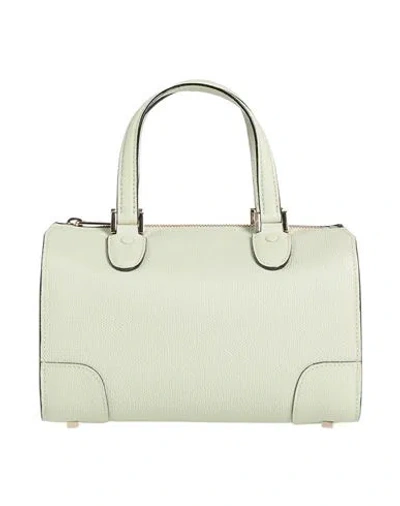 Valextra Woman Handbag Sage Green Size - Calfskin