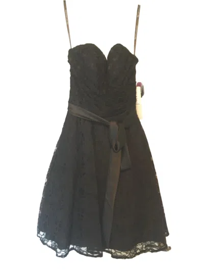 Morilee Women's All Over Lace Cocktail Dress In Black In Green