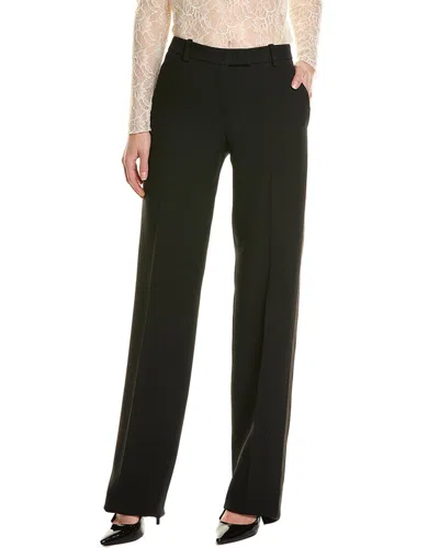 Michael Kors Haylee Double-crepe Flare Trousers In Black