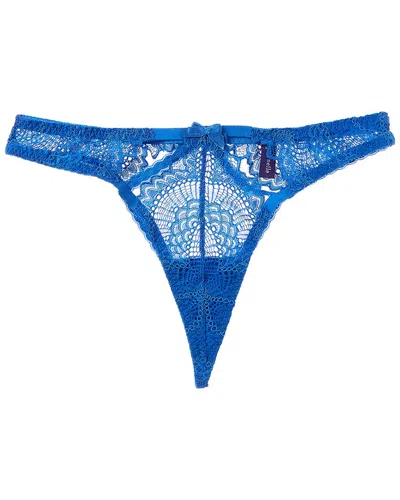 Journelle Natalia String Thong In Blue