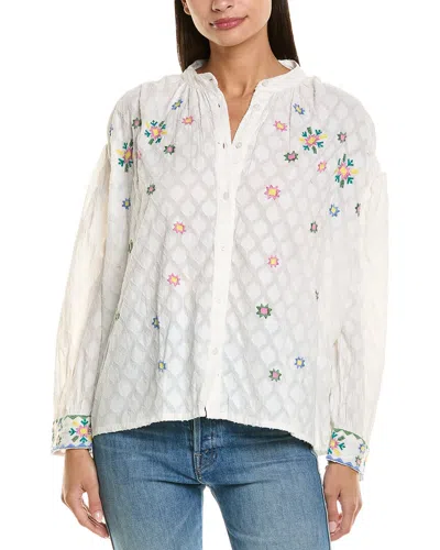 Anna Kay Ellen Blouse In White