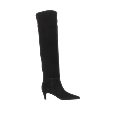Gianvito Rossi 'elise' Suede Leather Boots
