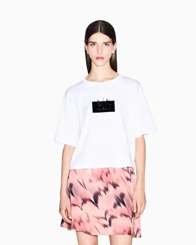 Armani Exchange Cropped T-shirts
