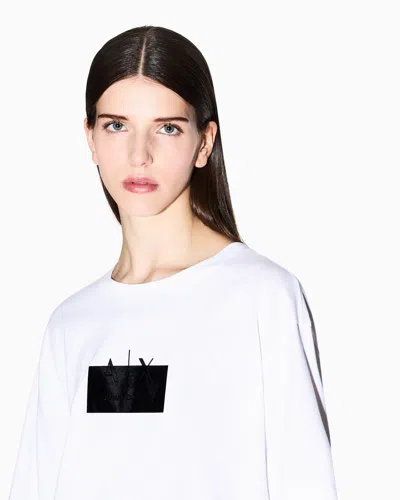 Armani Exchange Cropped T-shirts