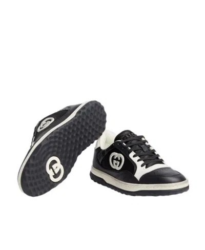 Gucci Mac80 Low-top Sneakers In Black