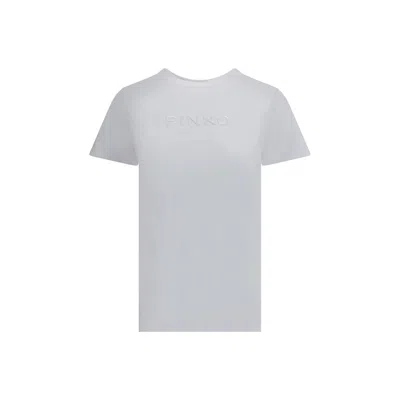 Pinko Short-sleeved T-shirt In Gray