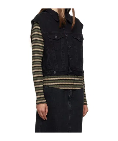 Agolde Button Denim Vest