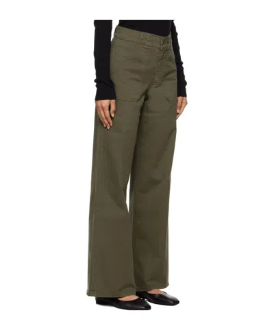 Frame High Waist Wide Leg Casual Pants