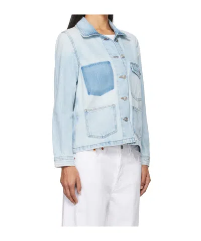 Frame Button-down Denim Jacket