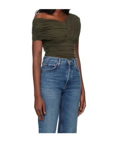 Agolde Ruffled Bodysuit