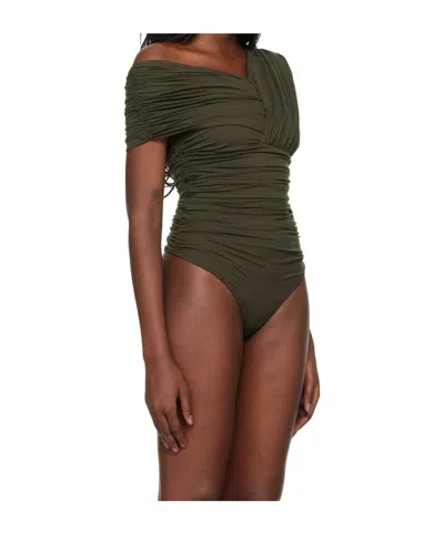 Agolde Ruffled Bodysuit