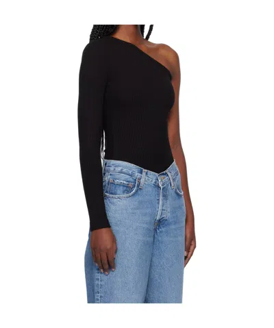 Agolde Brown Glynn Bodysuit In Brown