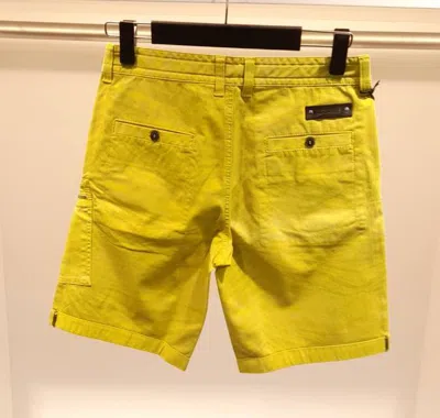 Just Cavalli Casual Denim Shorts In Green