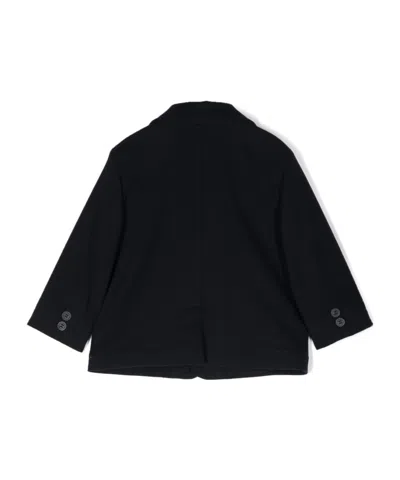 Il Gufo Single-breasted Blazer In Black