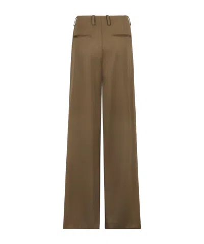 Giuseppe Di Morabito Wide Leg Trousers In Brown