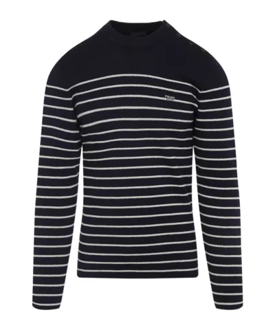 Prada Maglione In Lana Ricamata Uomo